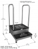 Weight Bearing 2 Step Platform for Digital X-ray Panels