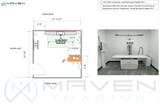 Del Medical Standard floor to  wall mounted FTW-FTC X-ray systems