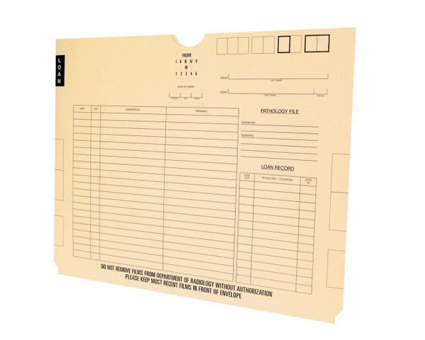 Single Pocket Film Jacket (Non Color-Coded)