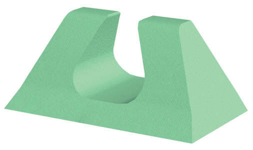 Coated Child Head Immobilizer Sponge (Stealth)