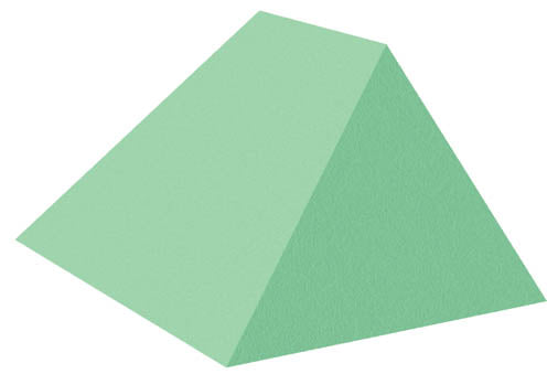 Coated 45° Spinal Body Wedge Sponge (Stealth)