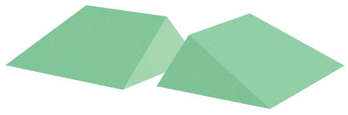 Coated 16° Wedge Sponge Set (Stealth)