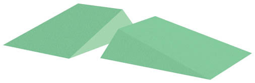 Coated 15° Wedge Sponge Set (Stealth)