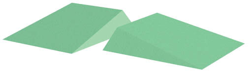 Coated 12° Wedge Sponge Set (Stealth)