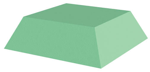 Coated Square Sponge (Stealth)