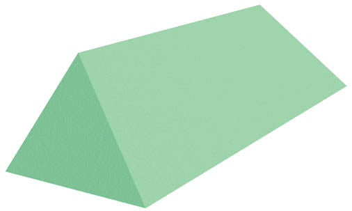 Coated 45° Wedge Sponge (Stealth)