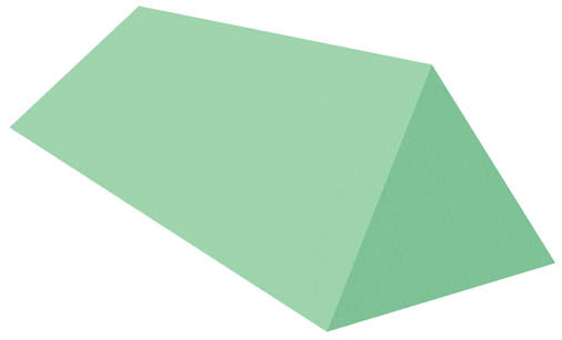 Coated 45° Echocardiography Wedge Sponge (Stealth)