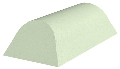 Non-Coated Cervical Head Rest Sponge (Stealth)