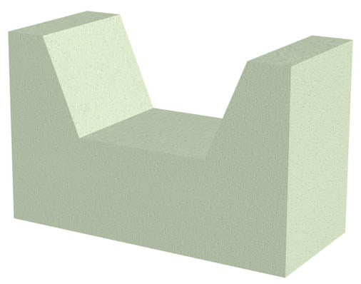 Non-Coated Child Myelogram Block Sponge (Non-Stealth)