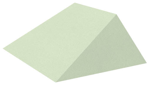 Non-Coated 27° Wedge Sponge (Stealth)
