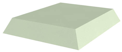 Non-Coated Rectangle Sponge (Stealth)