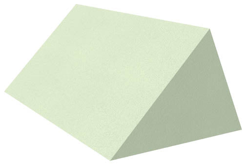 Non-Coated 45° Spinal Wedge Sponge (Stealth)