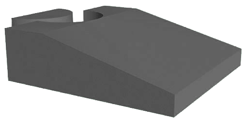 Closed Cell Endo-Ultrasound Wedge Sponge