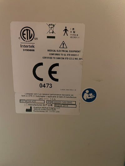 2014 Used 32kw Quantum x-ray system - 3 Phase (M-217)