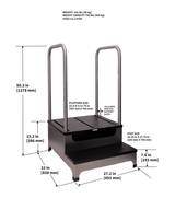 Lateral View 2-Step Platform