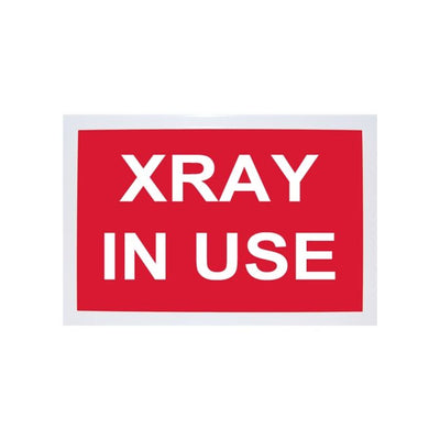 X-Ray In Use or Custom Print Lighted Sign