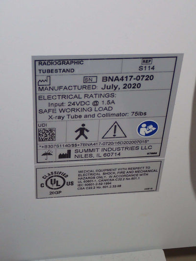 2020 Used TXR X-ray System (M-233)