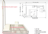 Rayance Podiatry x-ray system with 10x12 Wireless Panel Package