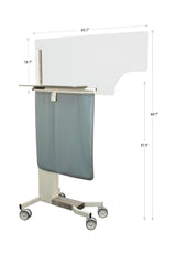 Adjustable Physician Protection X-ray Mobile Barrier