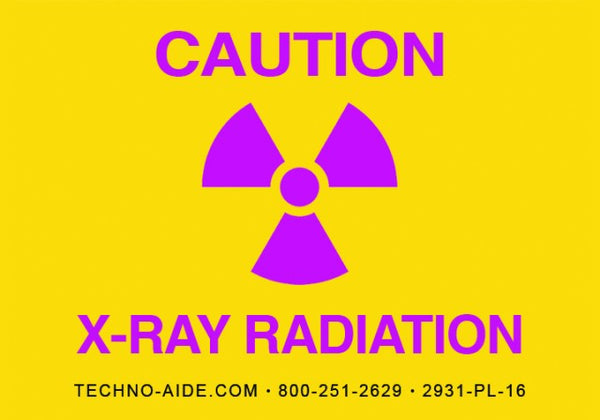 Caution X-Ray Radiation