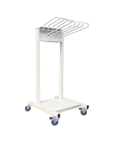 Budget Saver Mobile Lead Apron Rack with 5 Arms