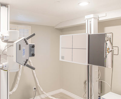 Chiropractic Digital X-ray w/ Tilting Wall stand