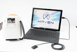 Genoray Dental X-ray and  MasterDent: Dental Sensor size 2 with software and a Surface Pro 7