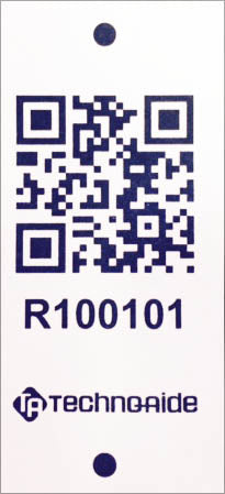 Apron-Hub QR Serial Number Labels