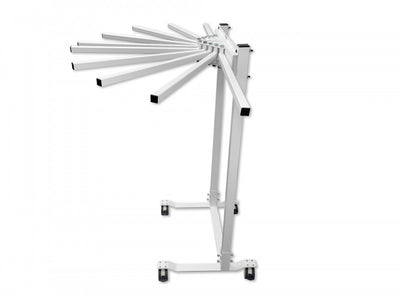 Mobile Swing-Arm Apron Racks