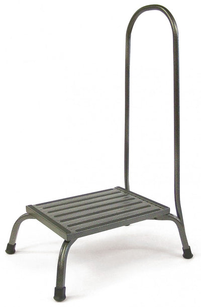 Premium Single Platform Bariatric Step Stool with Handrail