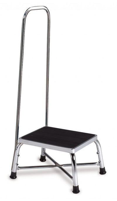 Single Platform Bariatric Step Stool with Handrail