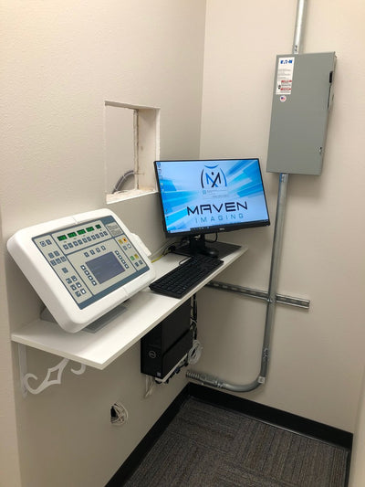 Chiropractic Digital X-ray w/ Tilting Wall stand