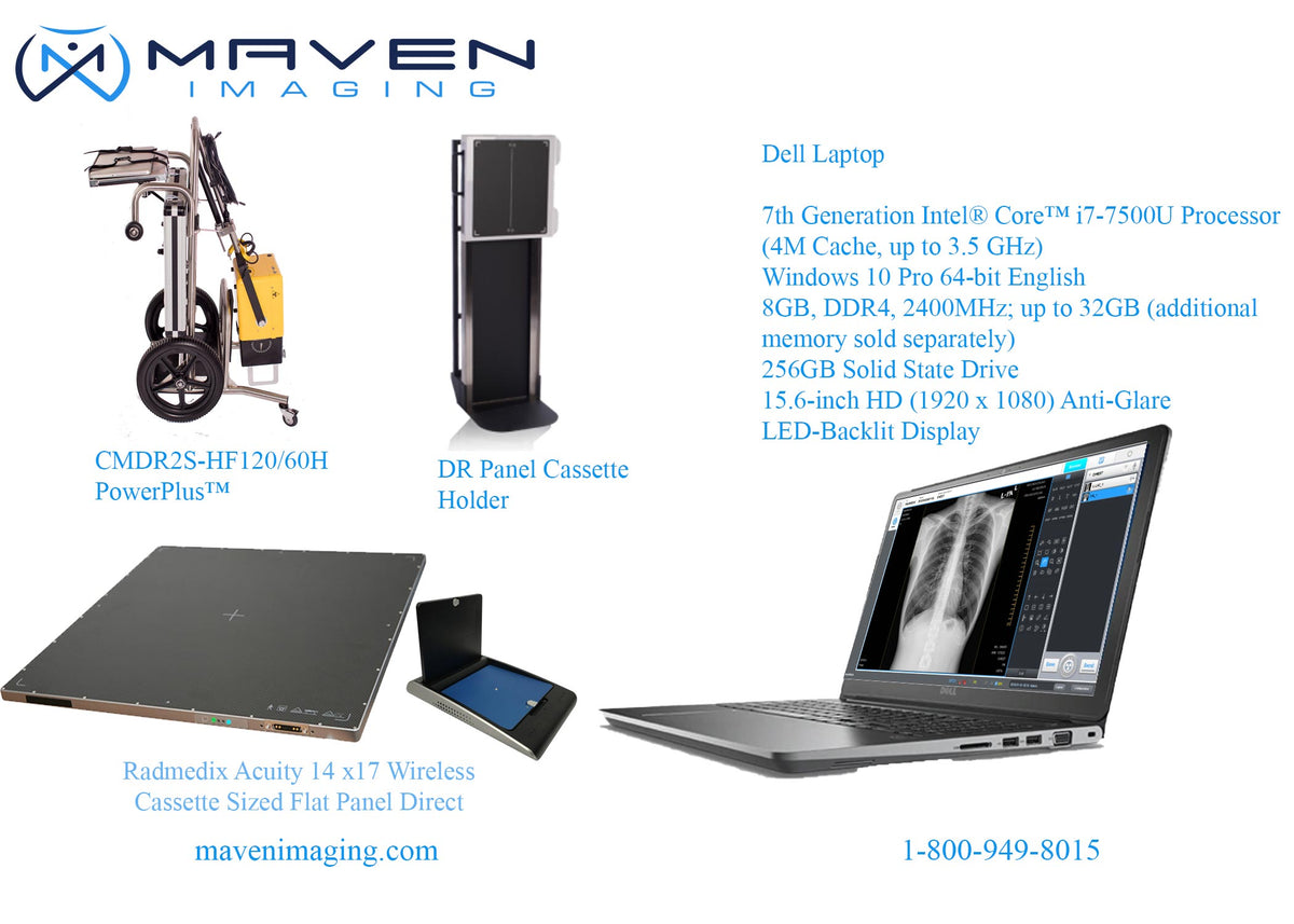 MinXray Portable X-ray System with Digital X-ray / DR Panel – MavenImaging