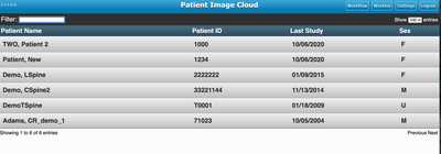 Patient Image Chiropractic Cloud PACS (Subscription Fee)