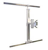 GP-6 4 Way Float Top Table with Floor-to-Wall Non-Rotate Tube Stand