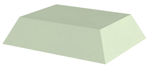 Non-Coated Rectangle Sponge (Stealth)