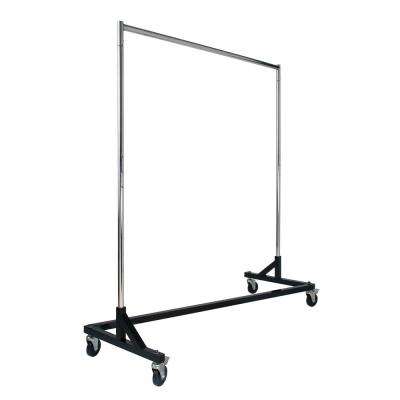 Mobile Z-Base Apron Storage Rack