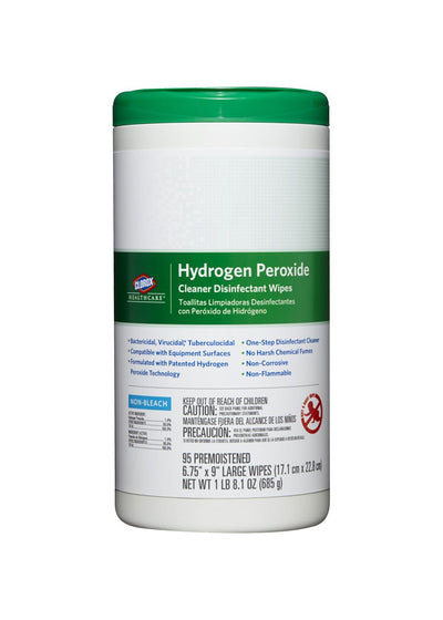 Clorox Hydrogen Peroxide Cleaner Disinfectant Multipurpose Wipes - 95 Wipes