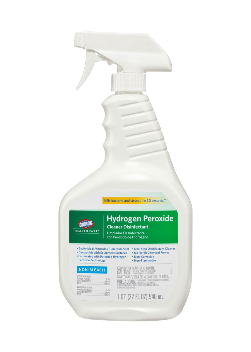 Clorox Hydrogen Peroxide Cleaner Disinfectant Spray - 32oz Bottle ...