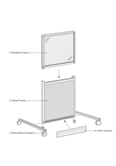 Flat Pack Barrier – EVO-460